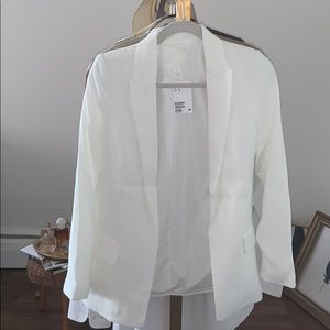 Brand New white blazer